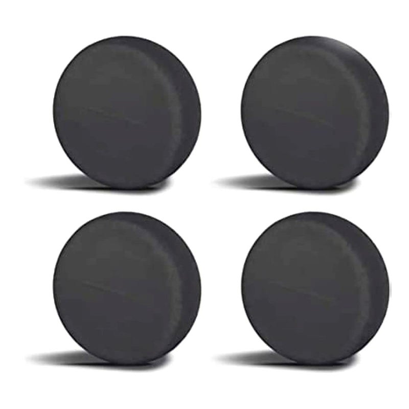 Aebitsry Tire Covers for RV Wheel, (4 Pack) Wheel Covers Waterproof Oxford Sun UV Tires Protector for Trailer, Camper,Universal Fits 24" to 32" Car Tire Diameter (Black, 27"-29") - Image 1